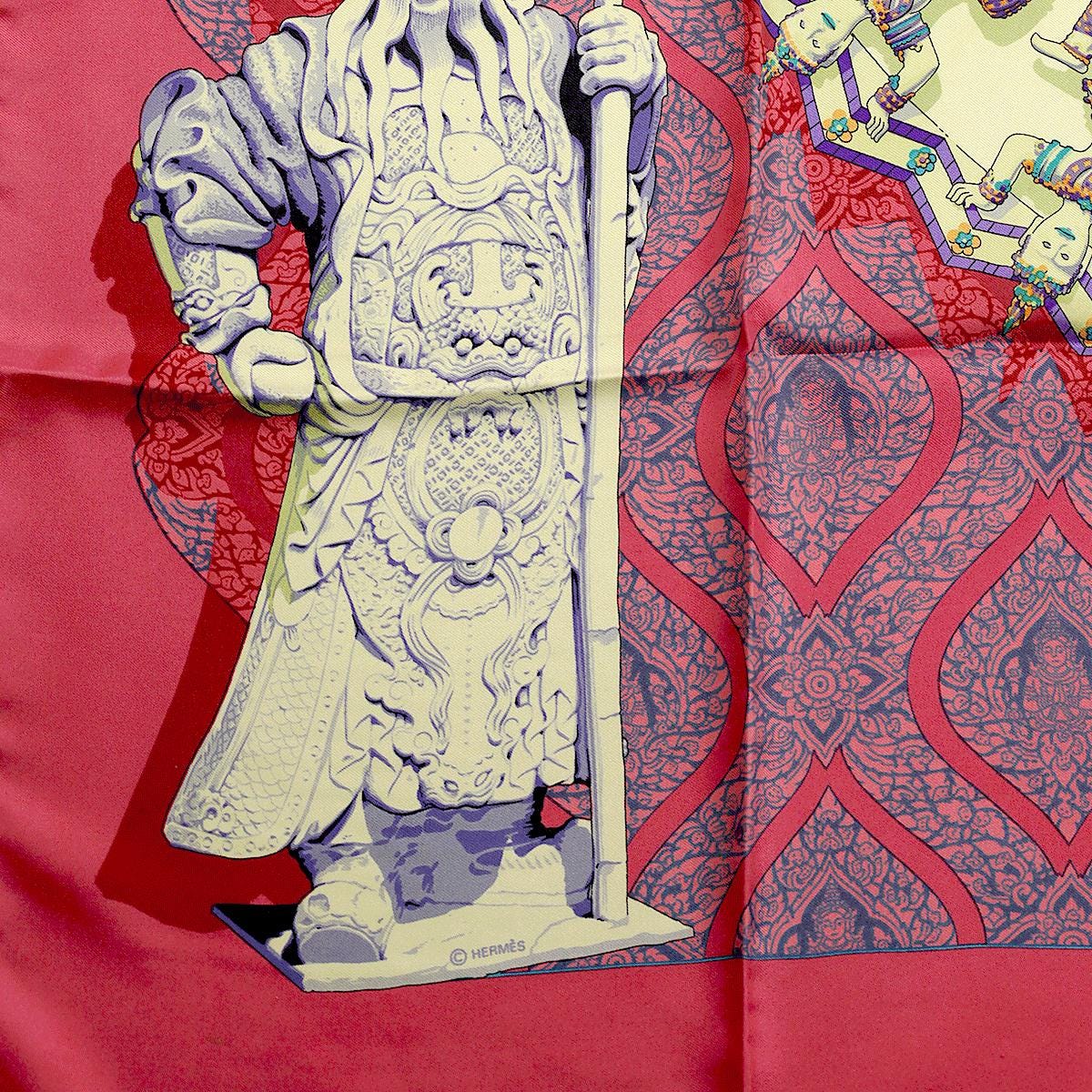 Hermes Scarf "Siam" by Vladimir Rybaltchenko 90cm Silk | Foulard Carre