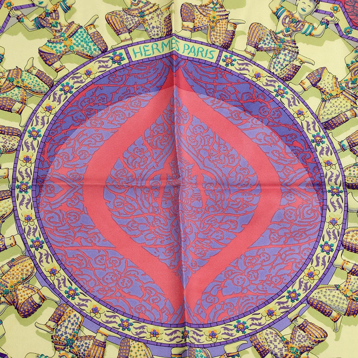 Hermes Scarf "Siam" by Vladimir Rybaltchenko 90cm Silk | Foulard Carre