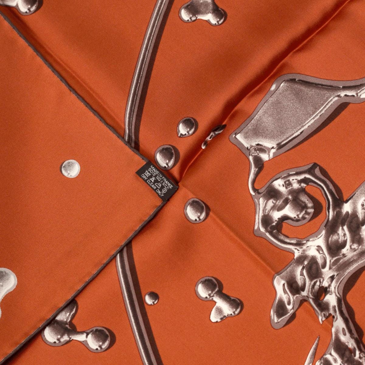 Hermes Scarf "Vif Argent" by Dimitri Rybaltchenko 90cm Silk | Carre Foulard