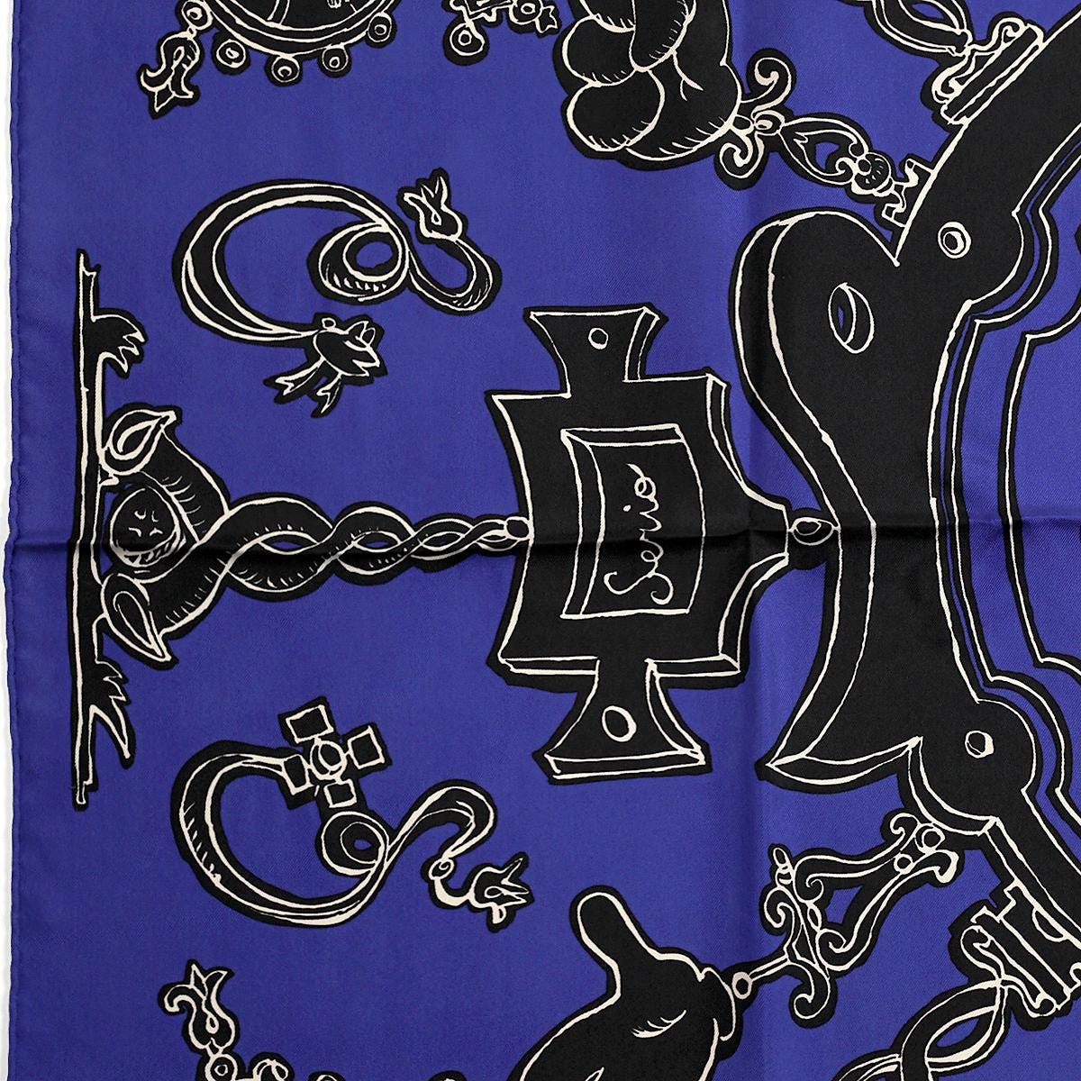 Hermes Scarf "Serio Ludere" by Nicolas Buffe 90cm Silk | Carre Foulard
