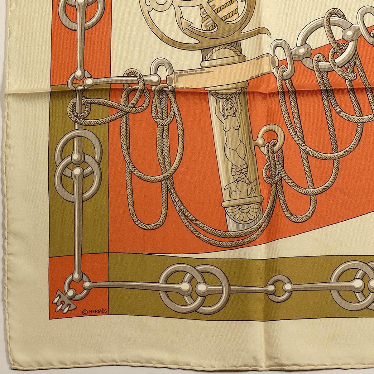 Hermes Scarf "Cliquetis" by Julia Abadie 90cm Silk | Carre Foulard