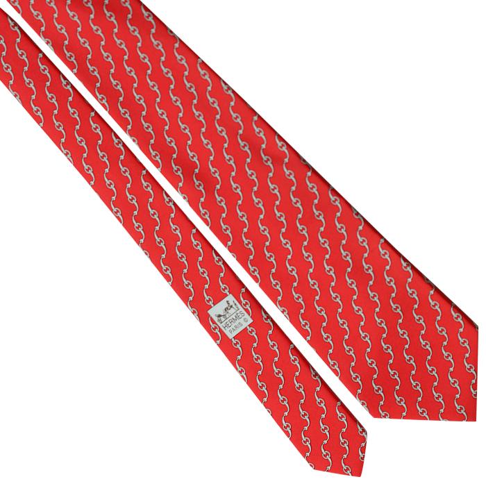 Hermes Men's Silk Tie Equestrian Geometric Pattern 5360 | Necktie Cravate NWT