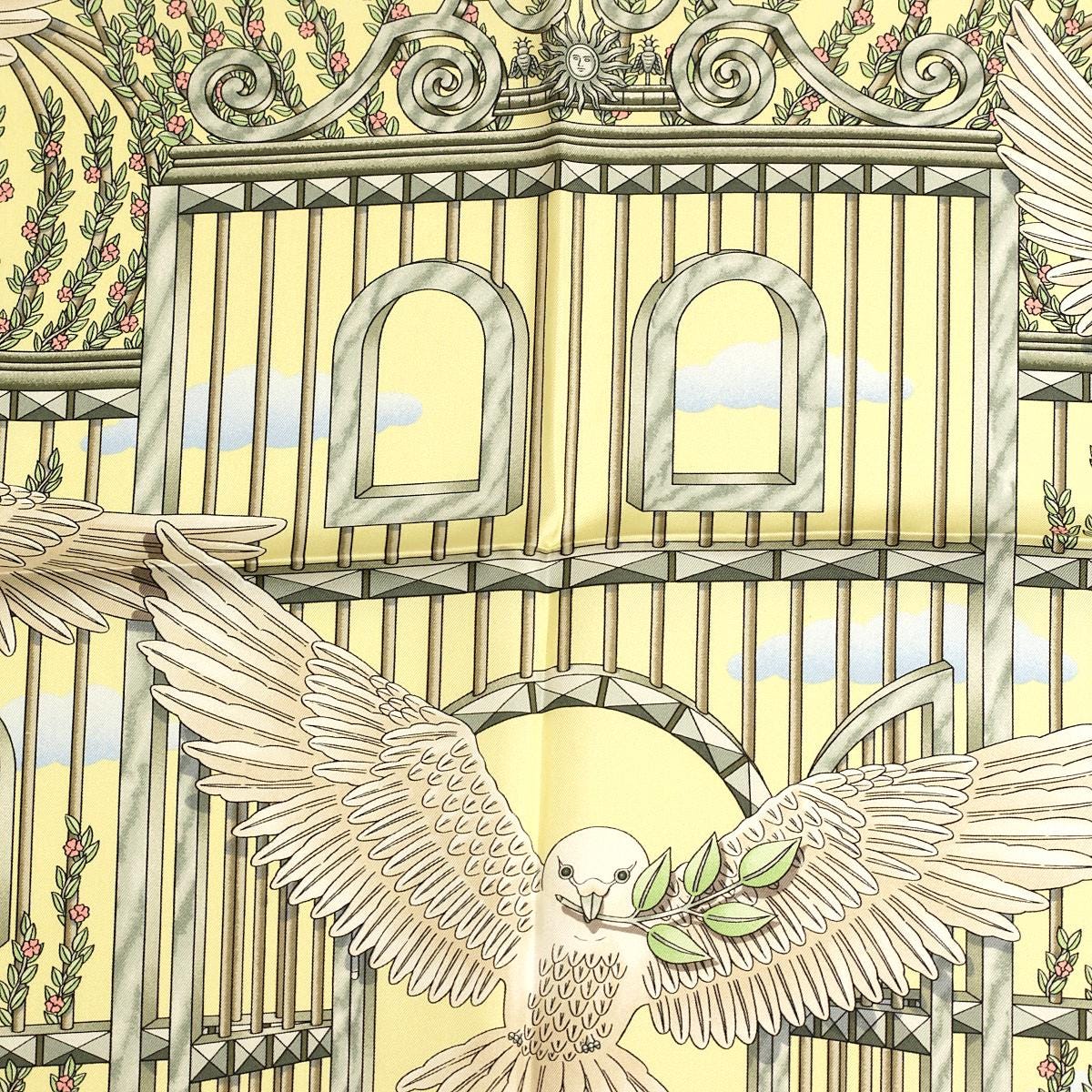 Hermes Scarf "Envol" by Joachim Metz 90cm Silk | Carre Foulard