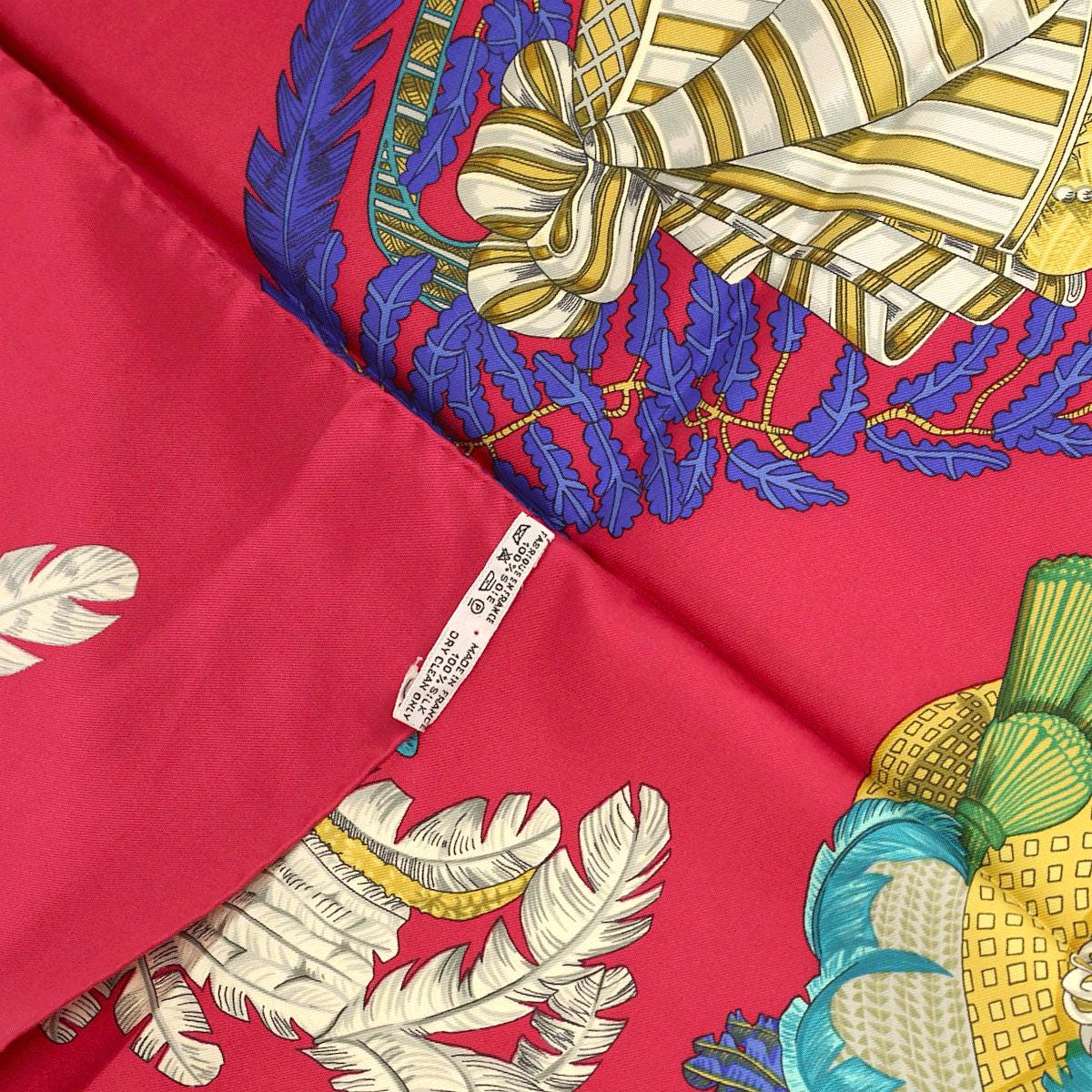 Hermes Scarf "Chapeau!" by Annie Faivre 90cm Silk | Carre Foulard
