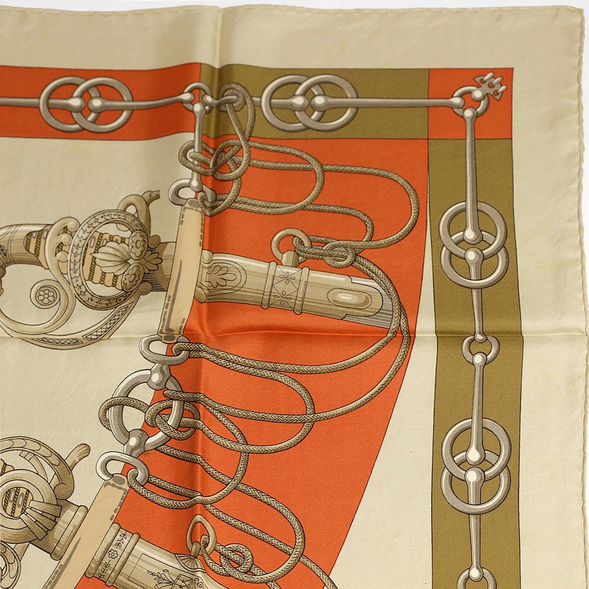 Hermes Scarf "Cliquetis" by Julia Abadie 90cm Silk | Carre Foulard