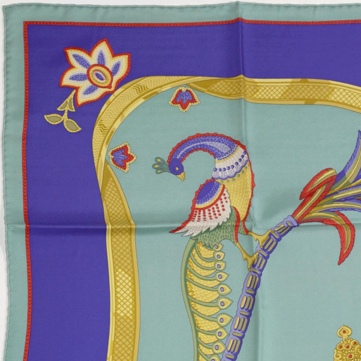 Hermes Scarf "India" by Caty Latham 90cm Silk | Carre