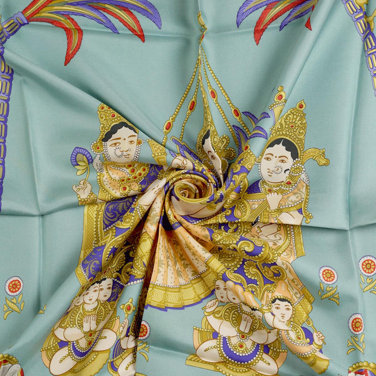 Hermes Scarf "India" by Caty Latham 90cm Silk | Carre