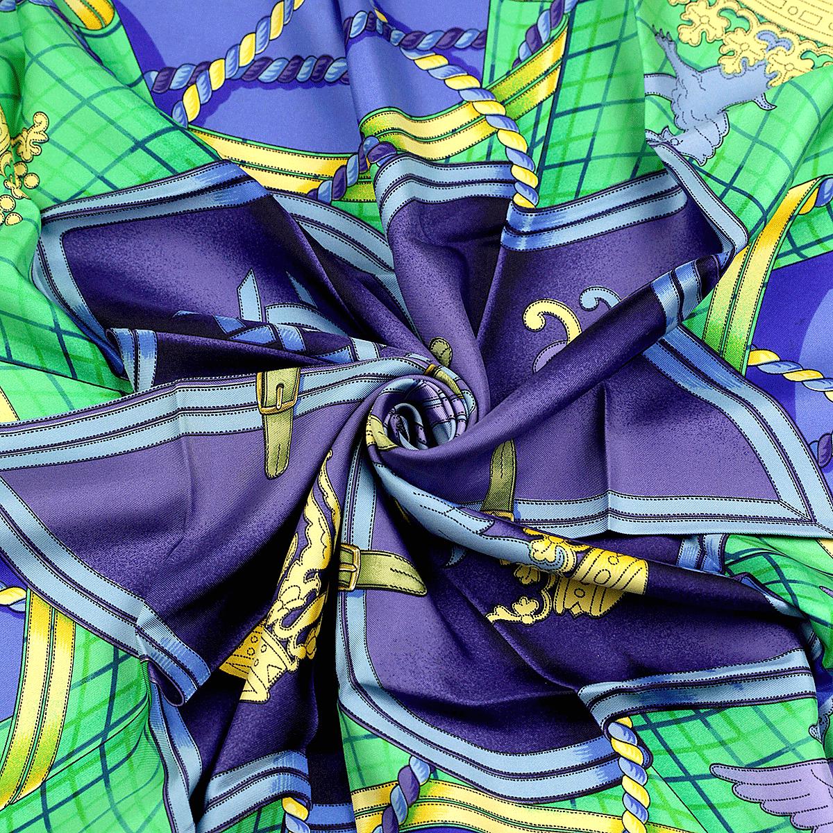 Hermes Scarf "Grande Tenue" by Henri d'Origny 90cm Silk | Carre Foulard