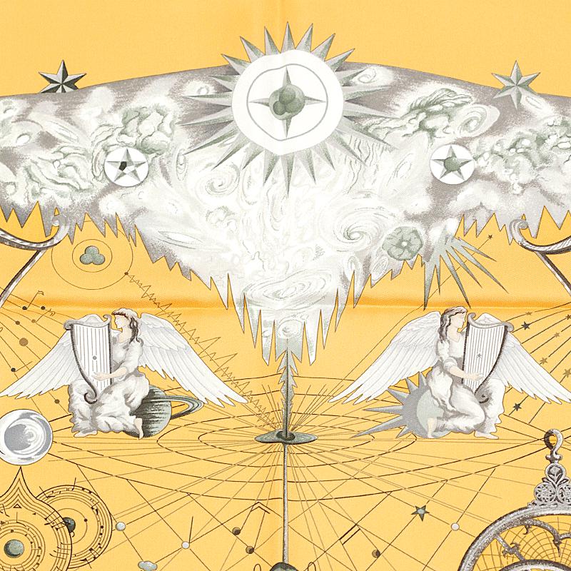 Hermes Scarf "Quintessence" by Zoe Pauwels 90cm Silk | Carre Foulard