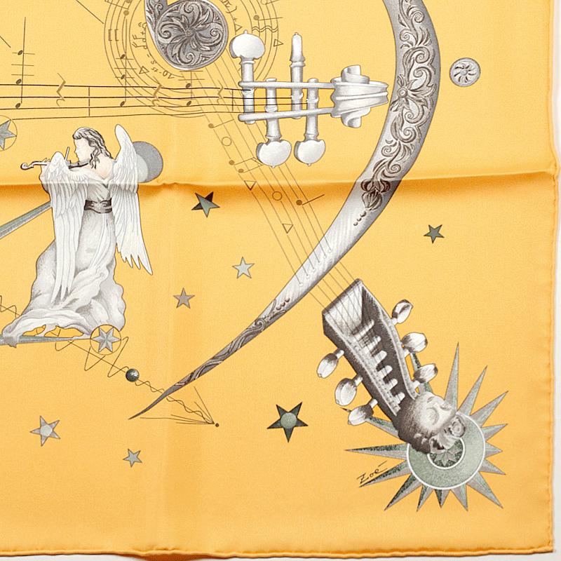 Hermes Scarf "Quintessence" by Zoe Pauwels 90cm Silk | Carre Foulard
