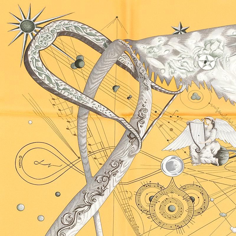 Hermes Scarf "Quintessence" by Zoe Pauwels 90cm Silk | Carre Foulard