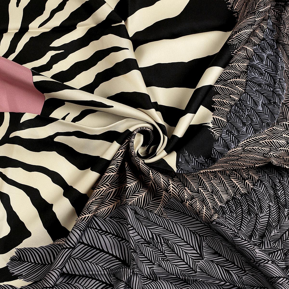 Hermes Scarf "Zebra Pegasus" by Alice Shirley 90cm Silk | Carre Foulard