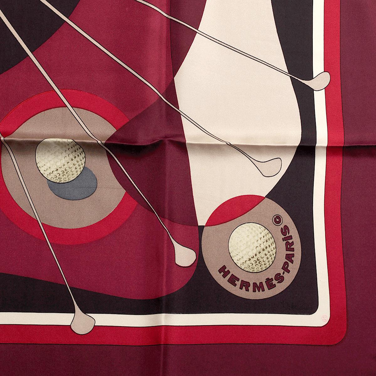 Hermes Scarf "Swing" by Julia Abadie 90cm Silk | Foulard Carre