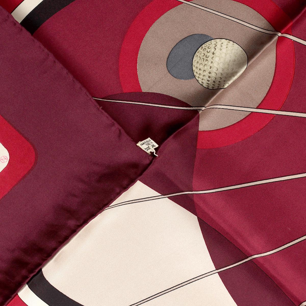Hermes Scarf "Swing" by Julia Abadie 90cm Silk | Foulard Carre