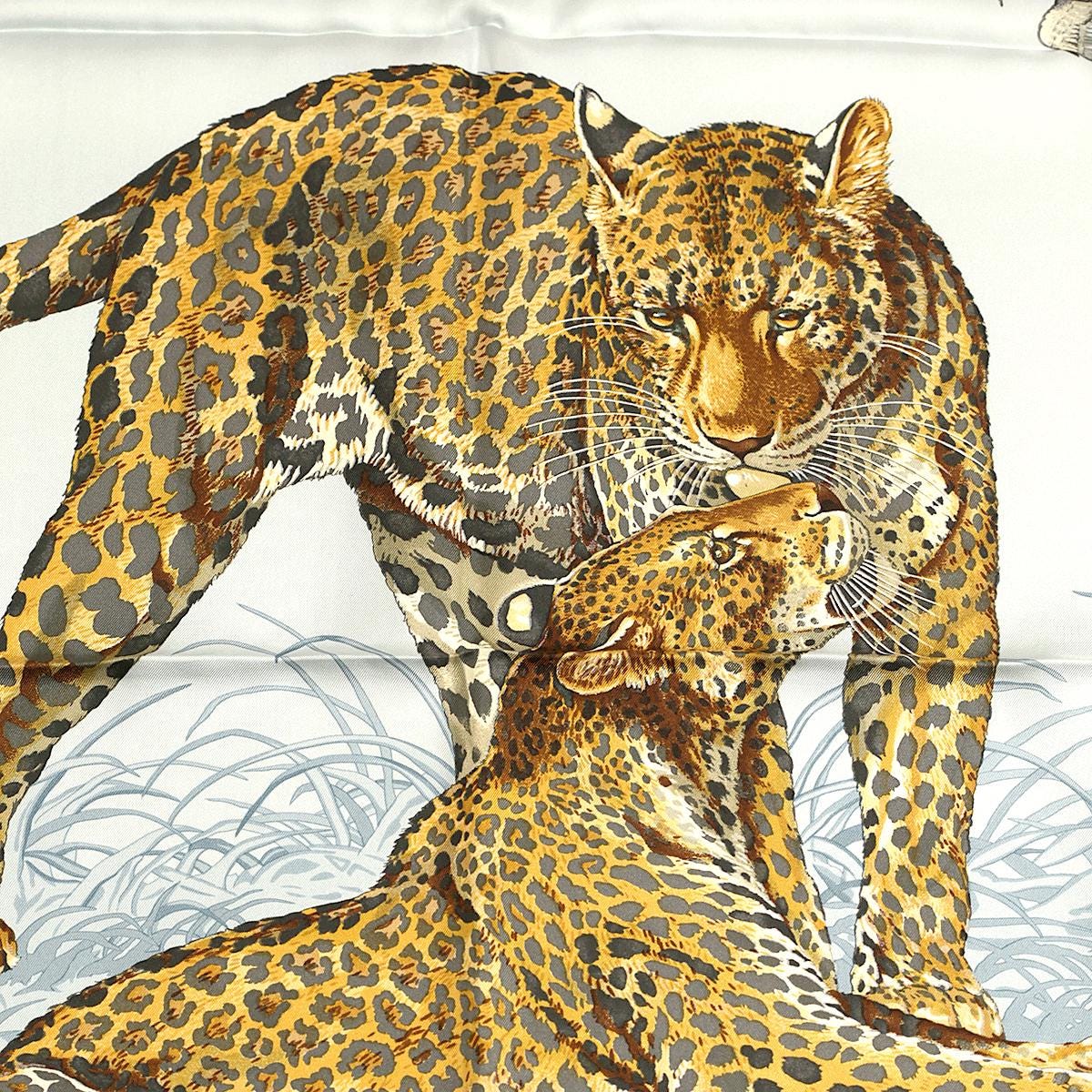 Hermes Scarf "Jungle Love" by Robert Dallet 90cm Silk | Carre Foulard