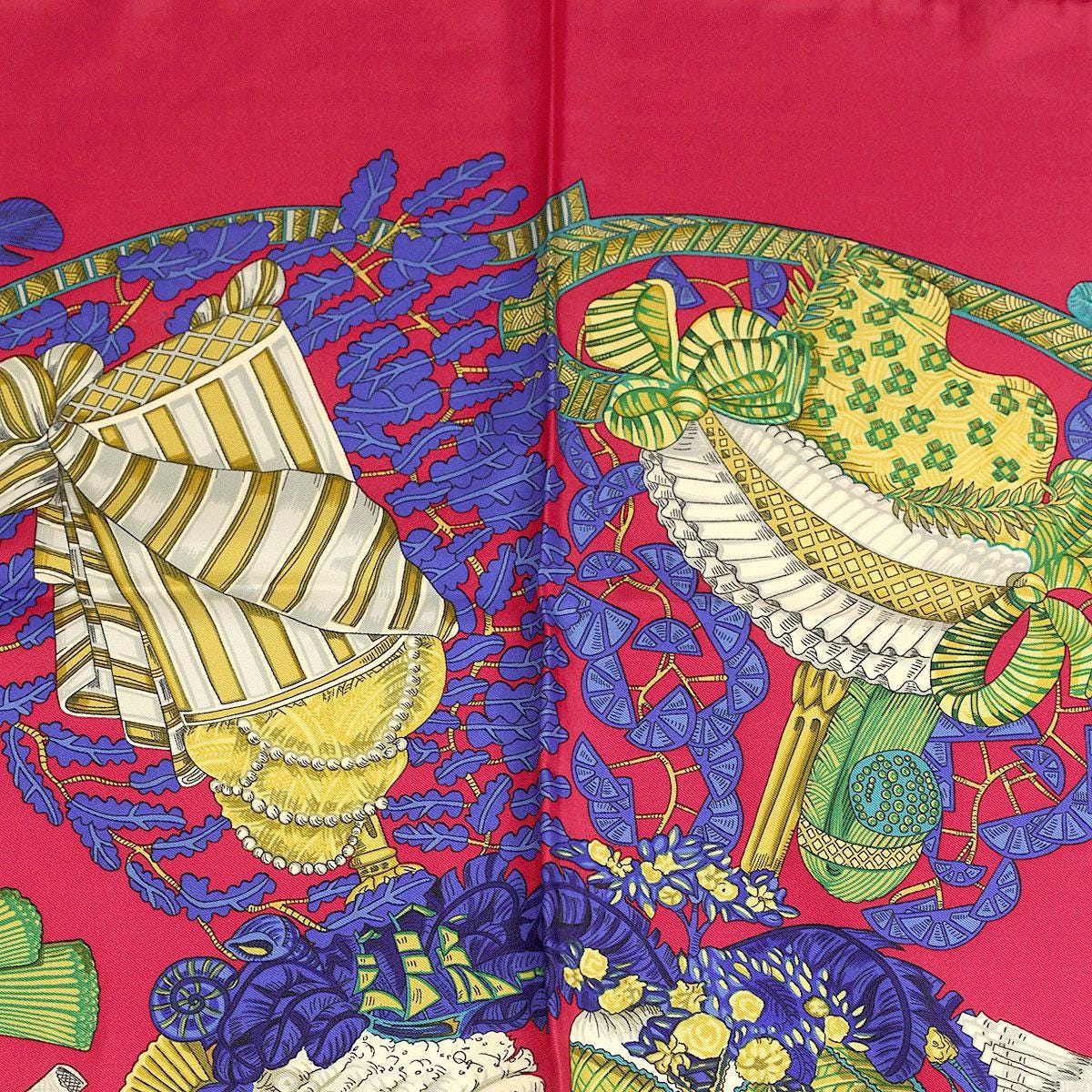 Hermes Scarf "Chapeau!" by Annie Faivre 90cm Silk | Carre Foulard