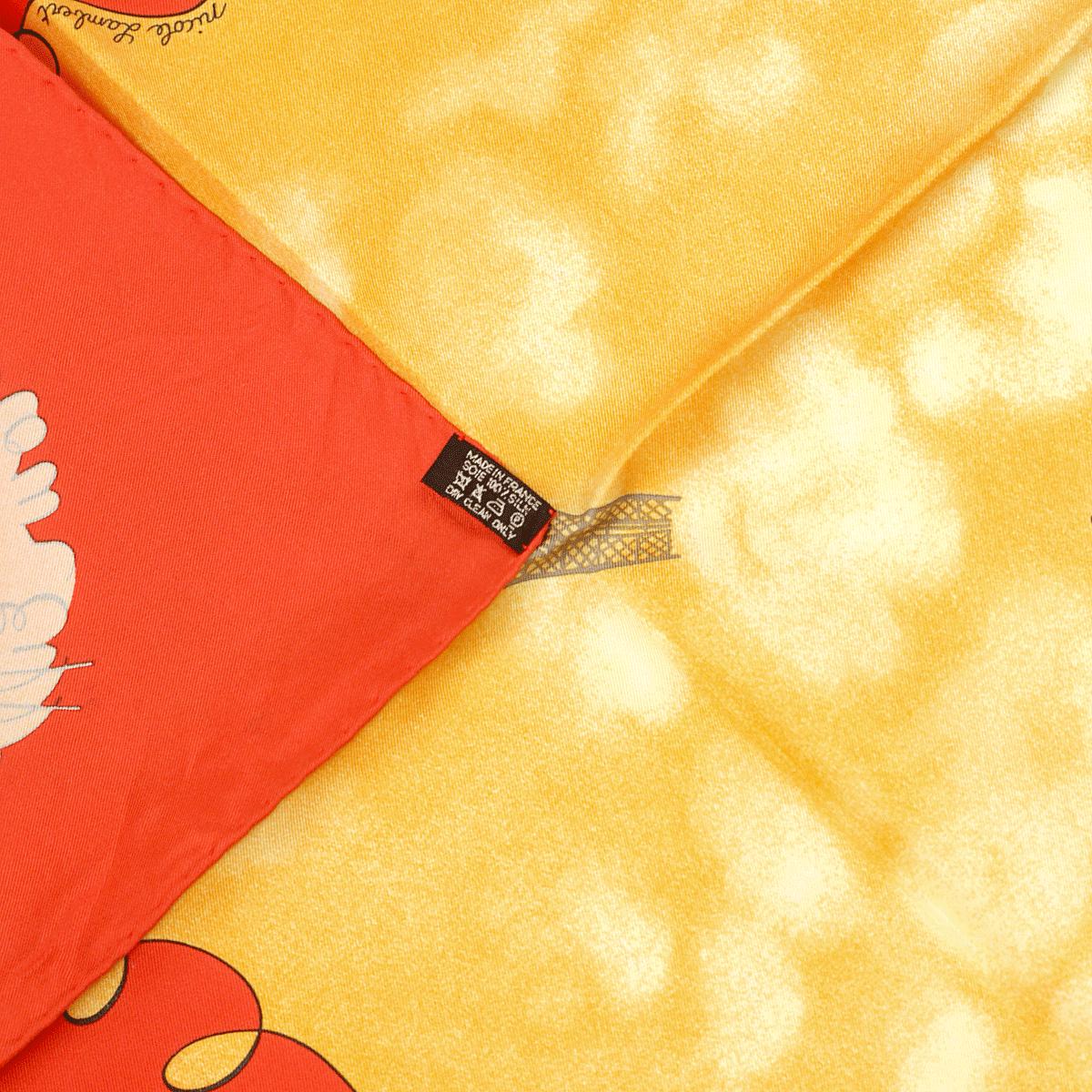 Hermes Scarf "Les Triples" by Nicole Lambert 90cm Silk | Grail