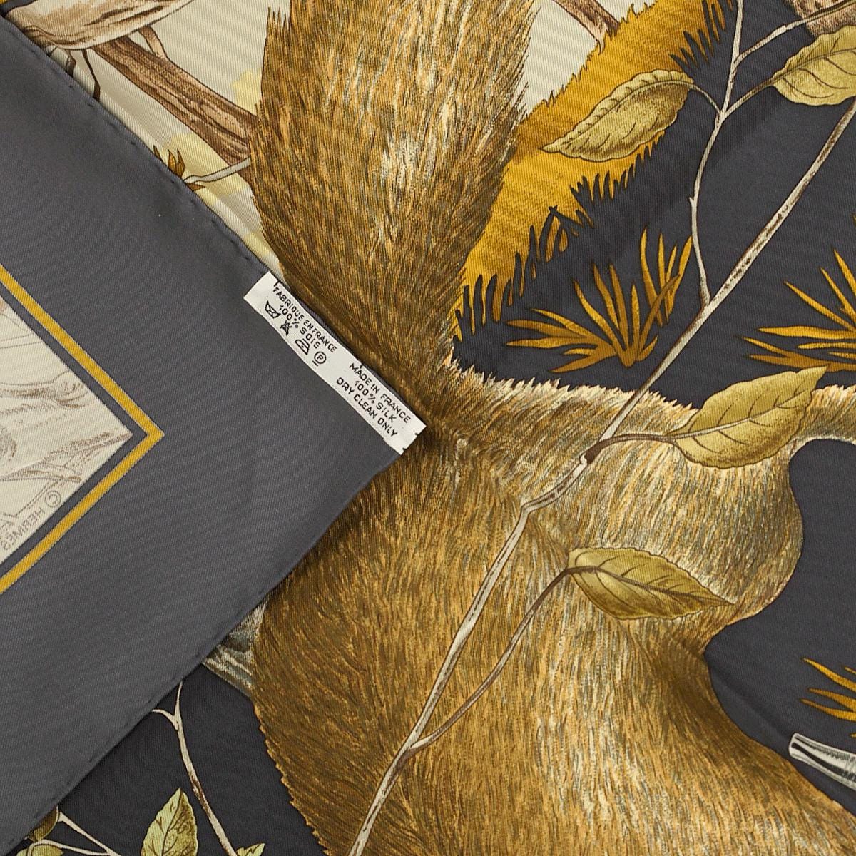 Hermes Scarf "Chasse au Bois" by Carl De Parcevaux 90cm Silk | Carre Foulard