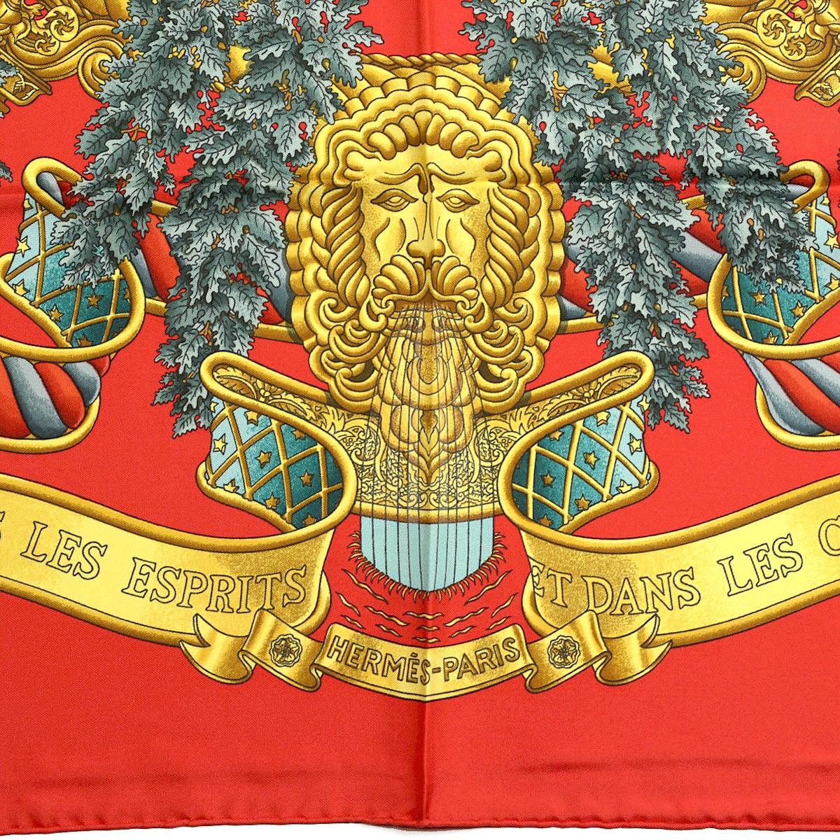 Hermes Scarf "Europe" by Joachim Metz 90cm Silk | Carre Foulard