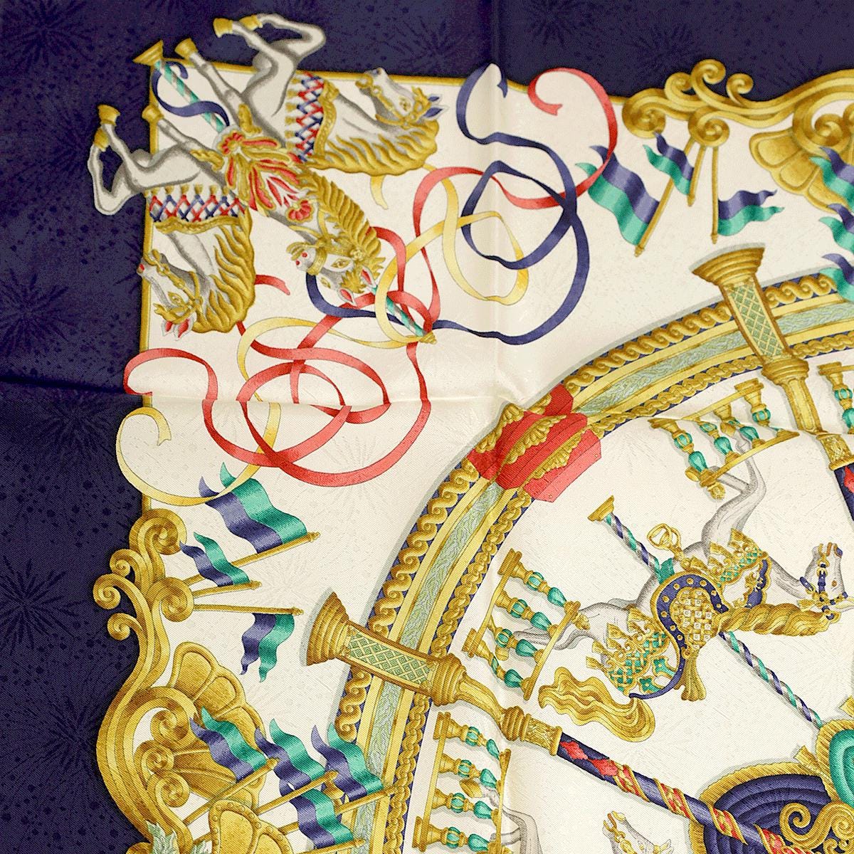 Hermes Scarf "Luna Park" by Joachim Metz 90cm Silk Jacquard | Carre Foulard