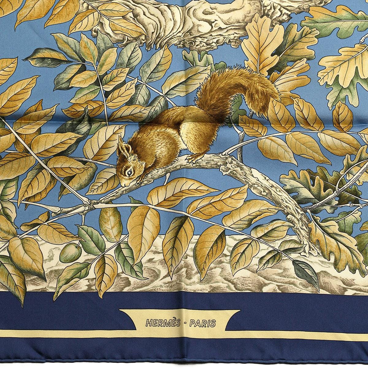 Hermes Scarf "Casse Noisette" by Antoine De Jacquelot 90cm Silk | Carre