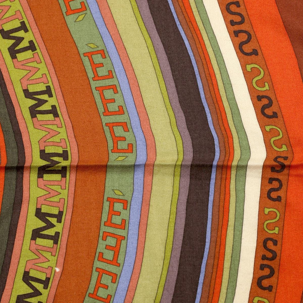 Hermes Cashmere Shawl 140cm "Tohu Bohu" by Claudia Stuhlhofer Mayr | Scarf Carre Foulard