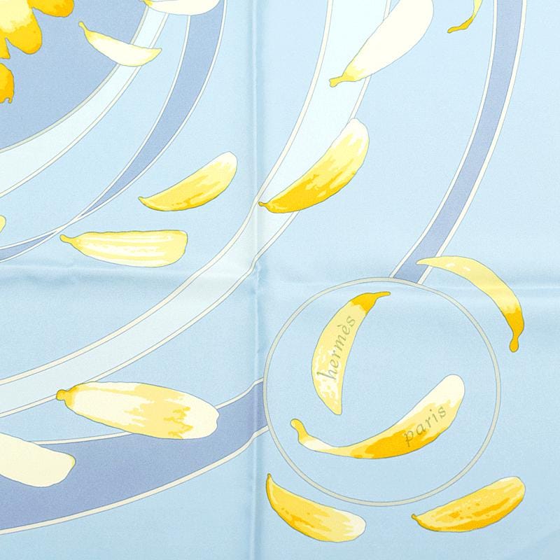 Hermes Scarf "Au Gre du Vent" by Dimitri Rybaltchenko 90cm Silk | Carre Foulard