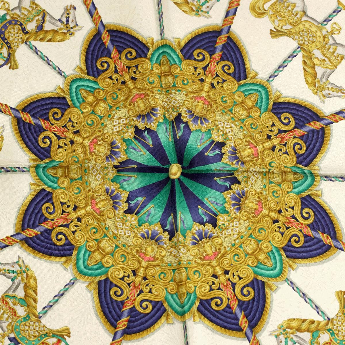 Hermes Scarf "Luna Park" by Joachim Metz 90cm Silk Jacquard | Carre Foulard