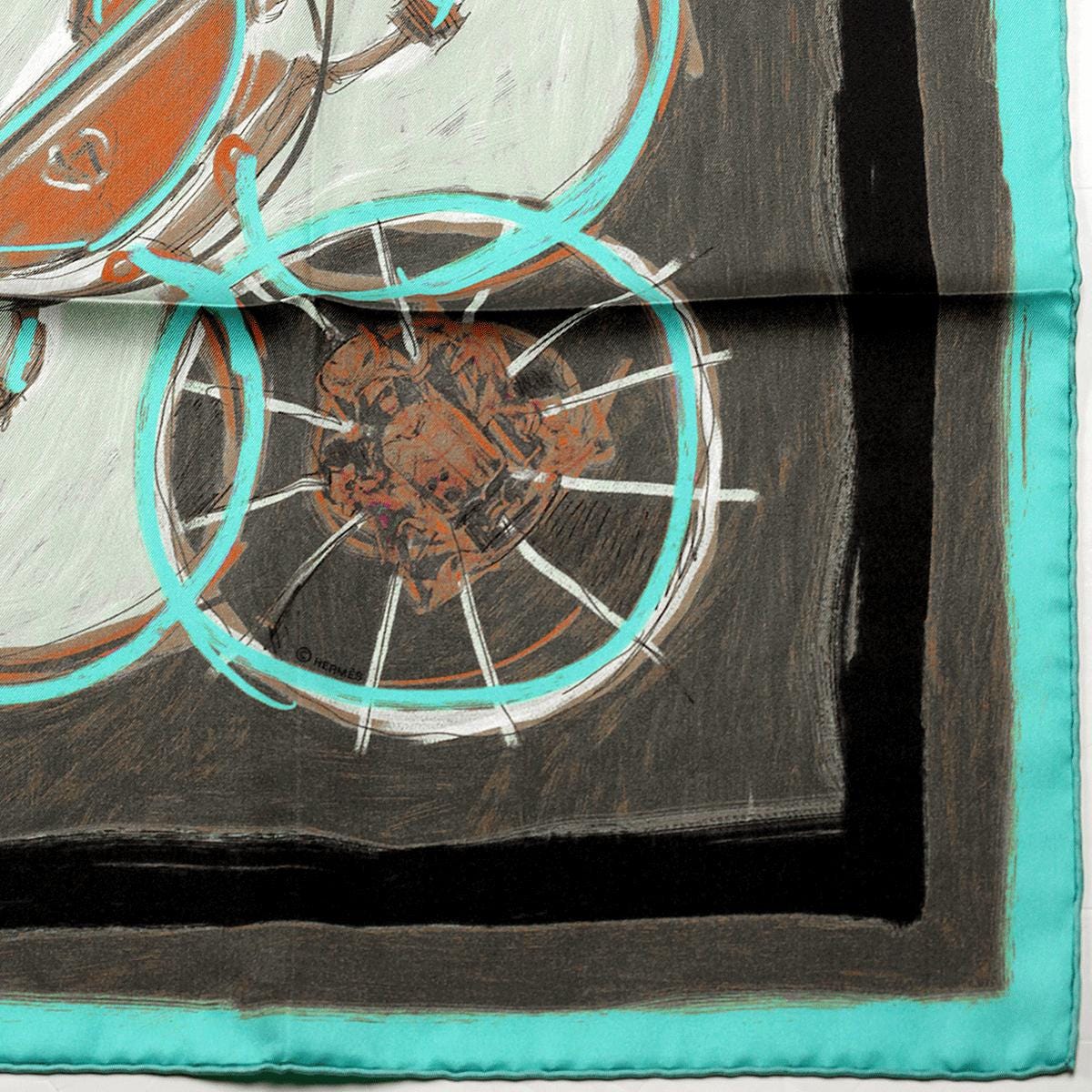 Hermes Scarf "New Springs" by Dimitri Rybaltchenko 90cm Silk | Foulard Carre