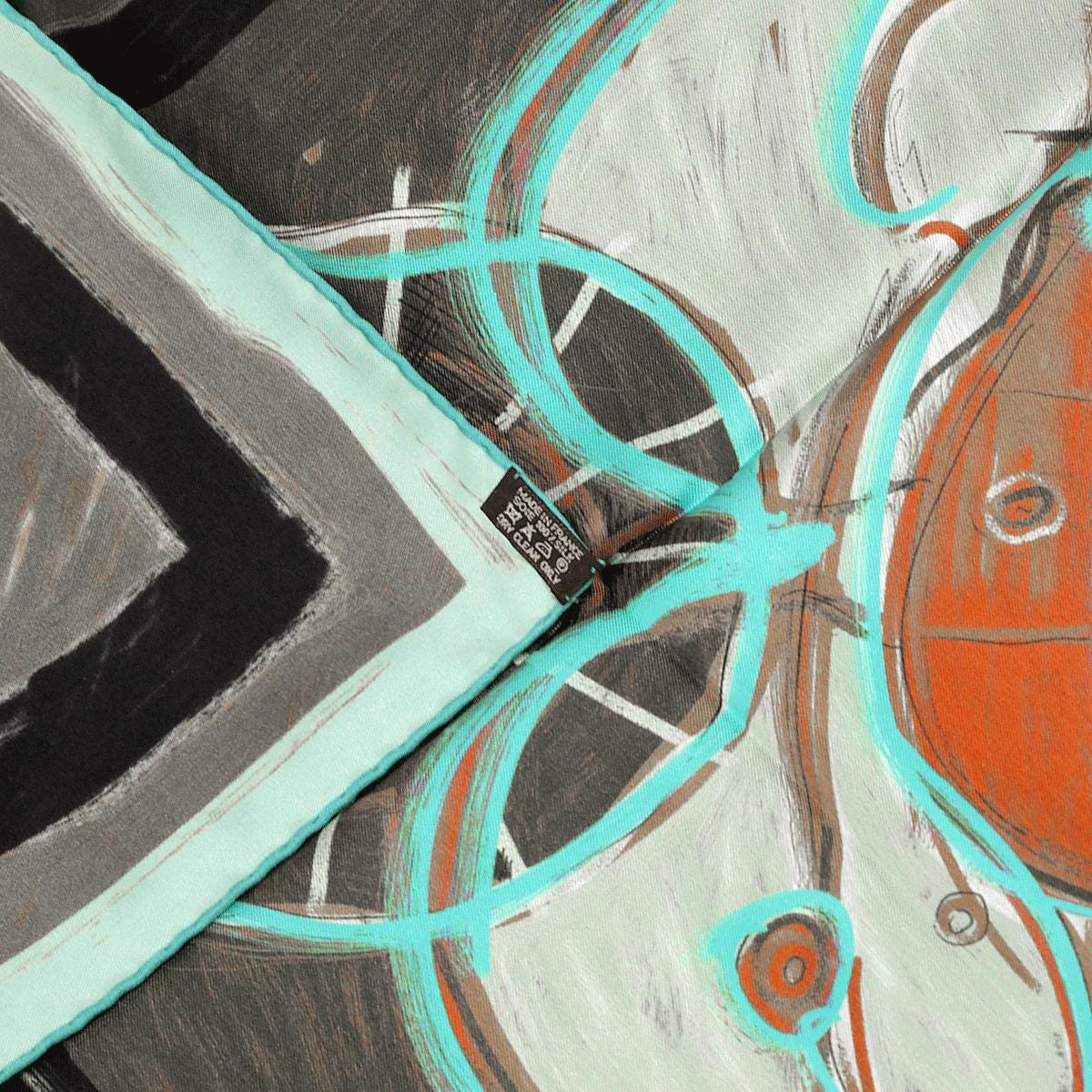 Hermes Scarf "New Springs" by Dimitri Rybaltchenko 90cm Silk | Foulard Carre