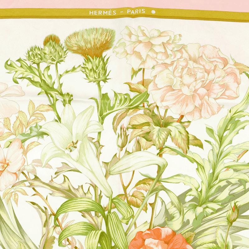 Hermes Scarf "Regina" by Leila Menchari 90cm Silk | Carre Foulard