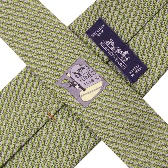 Hermes Men's Silk Tie Umbrellas Pattern 645828 | Necktie Cravate