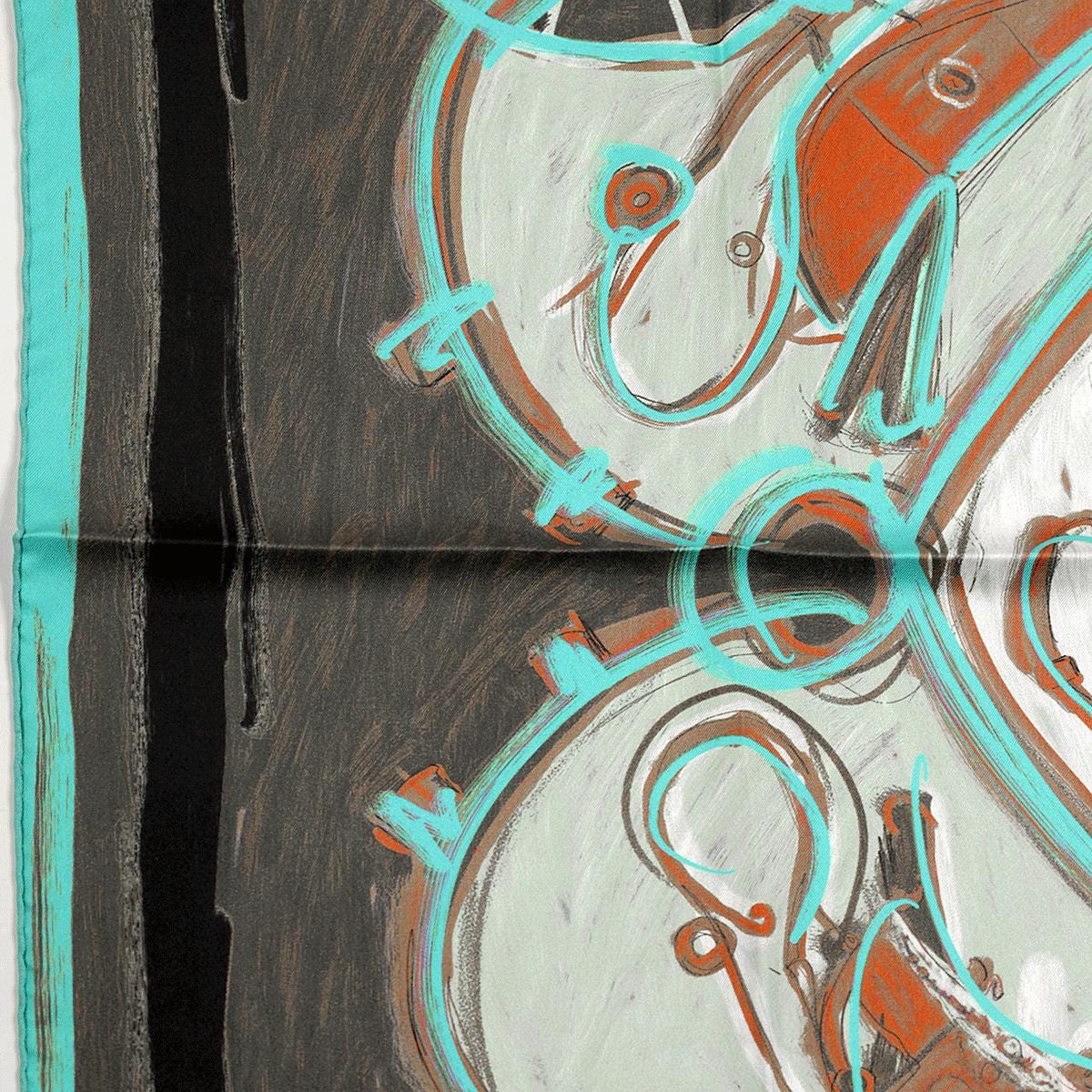 Hermes Scarf "New Springs" by Dimitri Rybaltchenko 90cm Silk | Foulard Carre