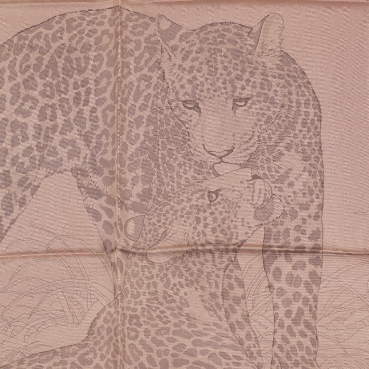 Hermes Scarf "Jungle Love" Dip Dye by Robert Dallet 90cm Silk | Carre Foulard