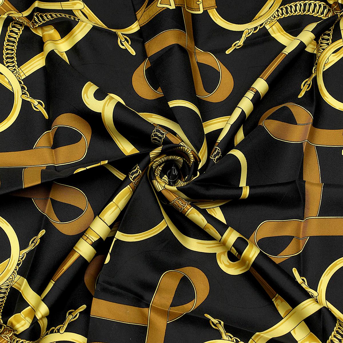 Hermes Scarf "Eperon d'Or" by Henri d'Origny 90cm Silk | Carre Foulard