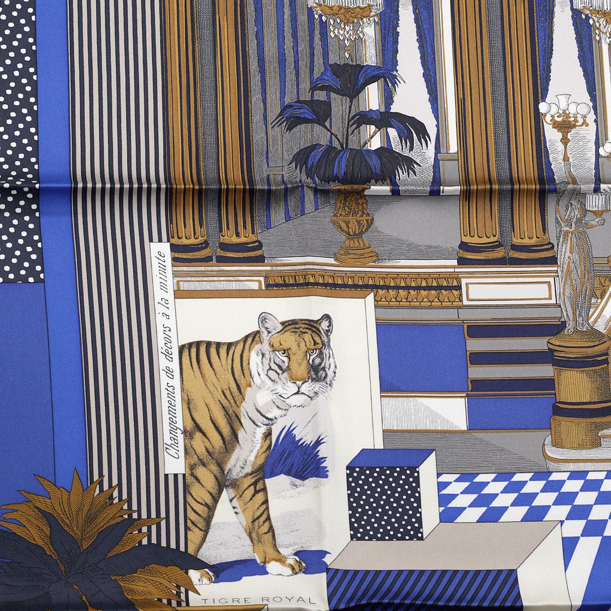 Hermes Scarf "Grand Theatre Nouveau" by Giancarlo Pagni 90cm Silk | Carre Foulard