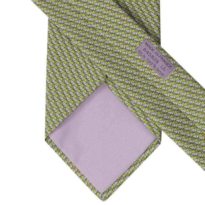 Hermes Men's Silk Tie Umbrellas Pattern 645828 | Necktie Cravate