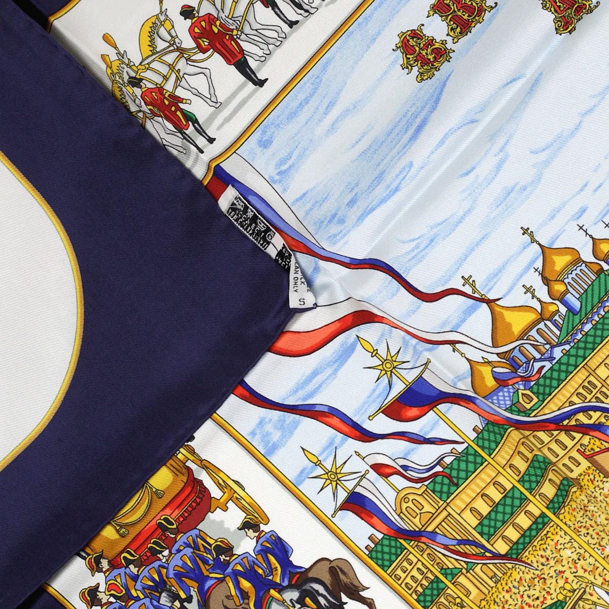 Hermes Scarf "Grand Cortege a Moscou" by Michel Duchene 90cm Silk | Carre