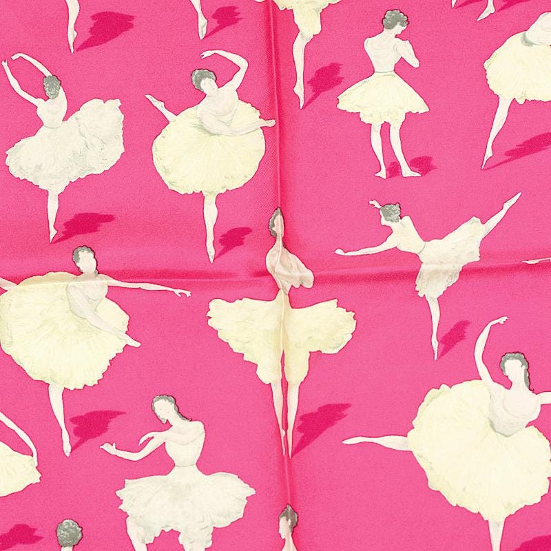 Hermes Scarf "La Danse" by Jean-Louis Clerc 90cm Silk | Carre Foulard