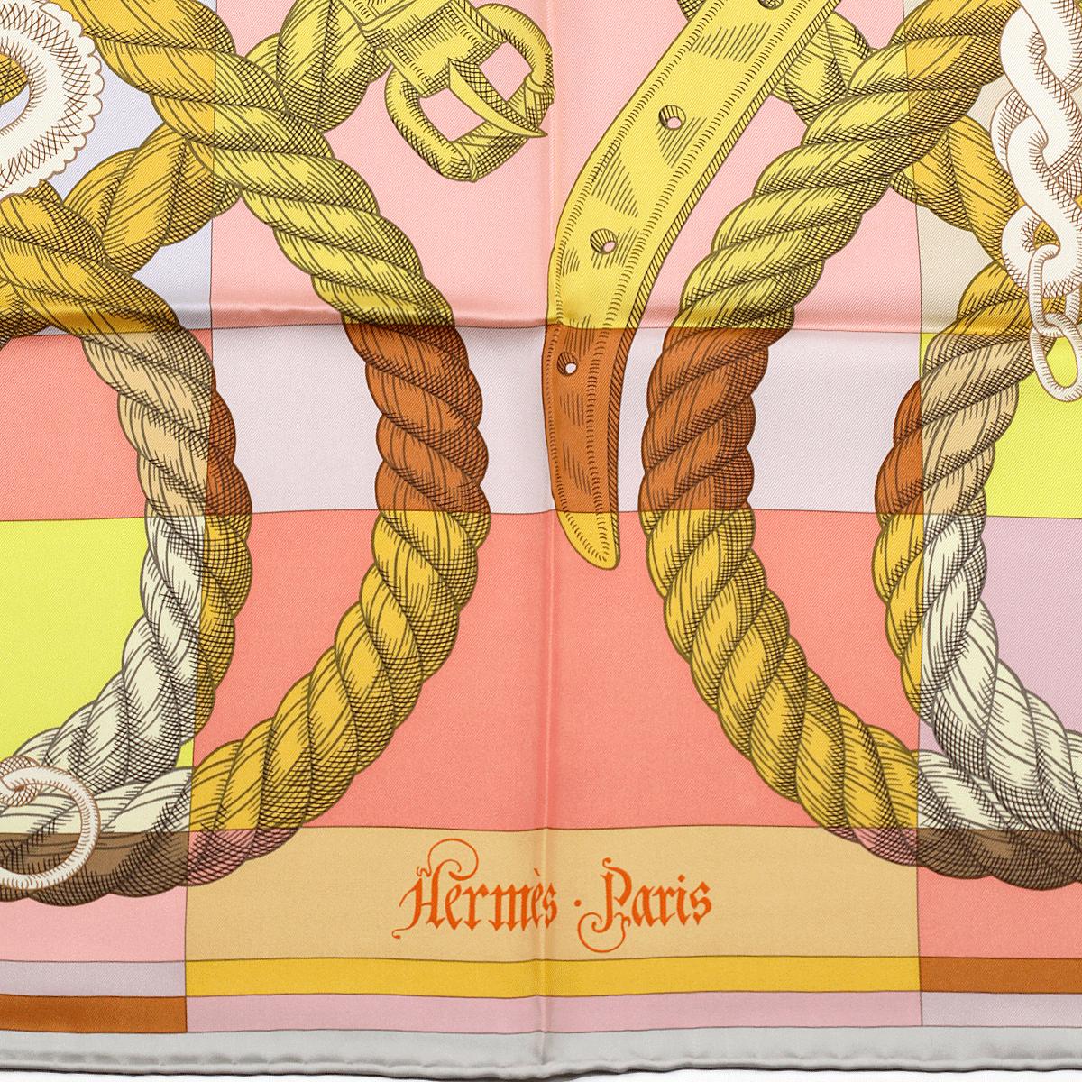 Hermes Scarf "Della Cavalleria" by Virginie Jamin 90cm Silk | Foulard Carre
