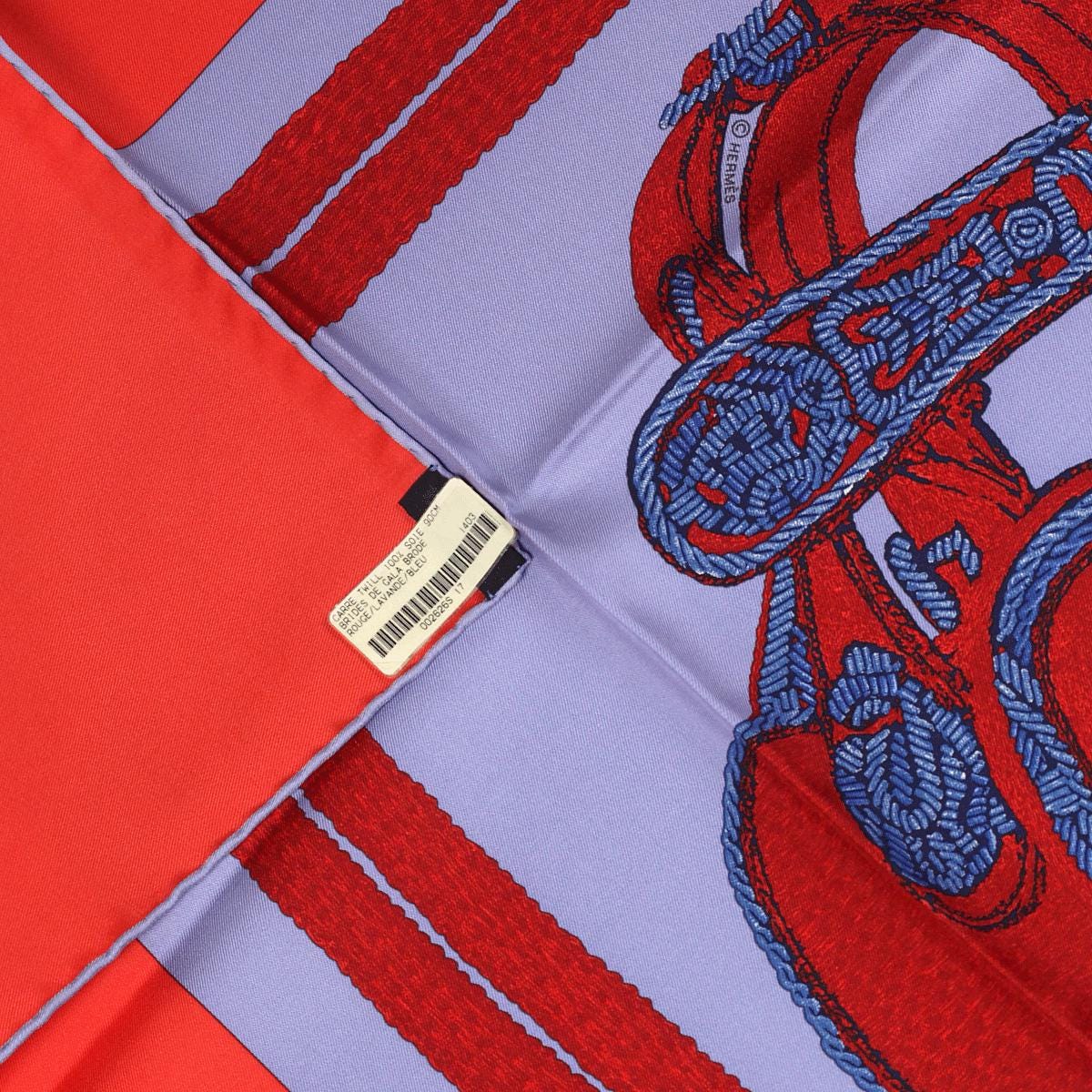 Hermes Scarf "Brides de Gala Brode Main" by Hugo Grygkar 90cm Silk | NWT