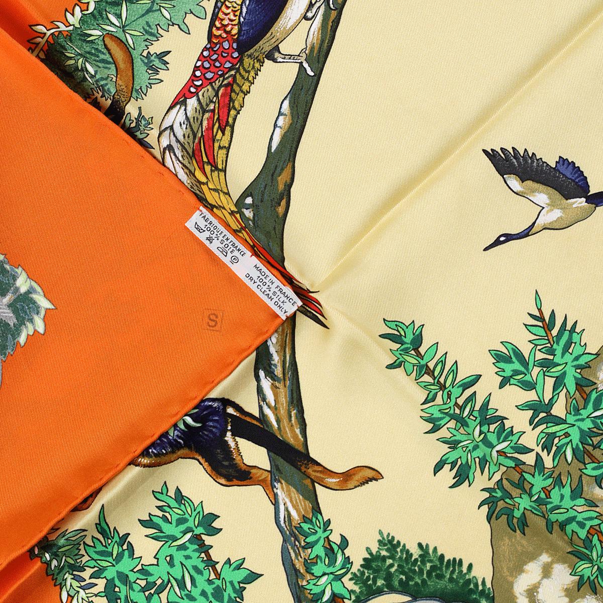 Hermes Scarf "Sichuan" by Robert Dallet 90cm Silk | Carre Foulard