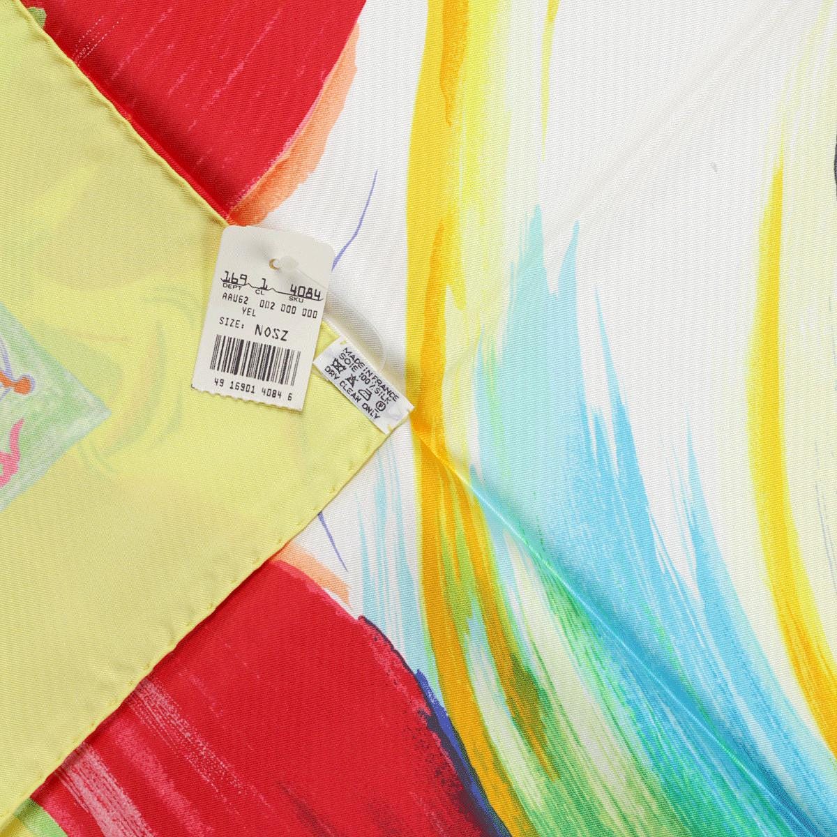 Hermes Scarf "Smiles in Third Millenary" by Sefedin Kwumi 90cm Silk | NWT
