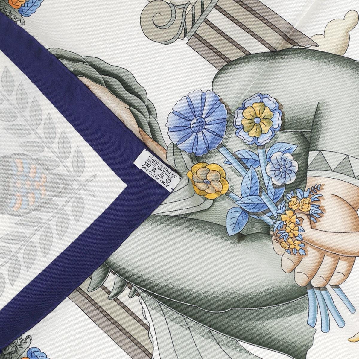 Hermes Scarf "Le Matin Neuf" by Joachim Metz 90cm Silk | Carre Foulard
