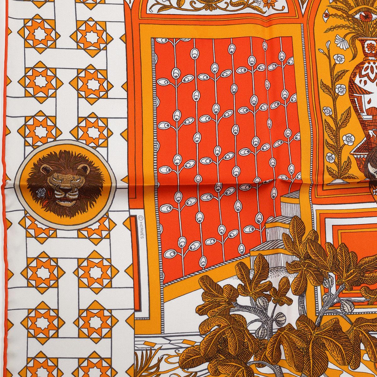 Hermes Scarf "Danse des Amazones" by Édouard Baribeaud 90cm Silk | NIB
