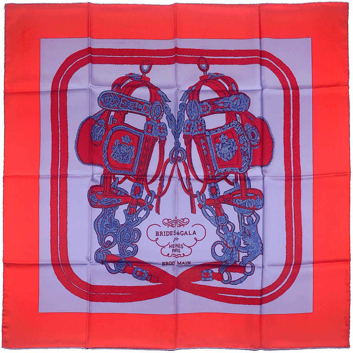Hermes Scarf "Brides de Gala Brode Main" by Hugo Grygkar 90cm Silk | NWT