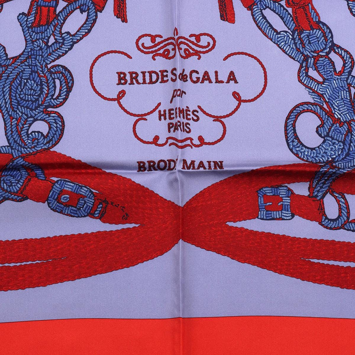 Hermes Scarf "Brides de Gala Brode Main" by Hugo Grygkar 90cm Silk | NWT