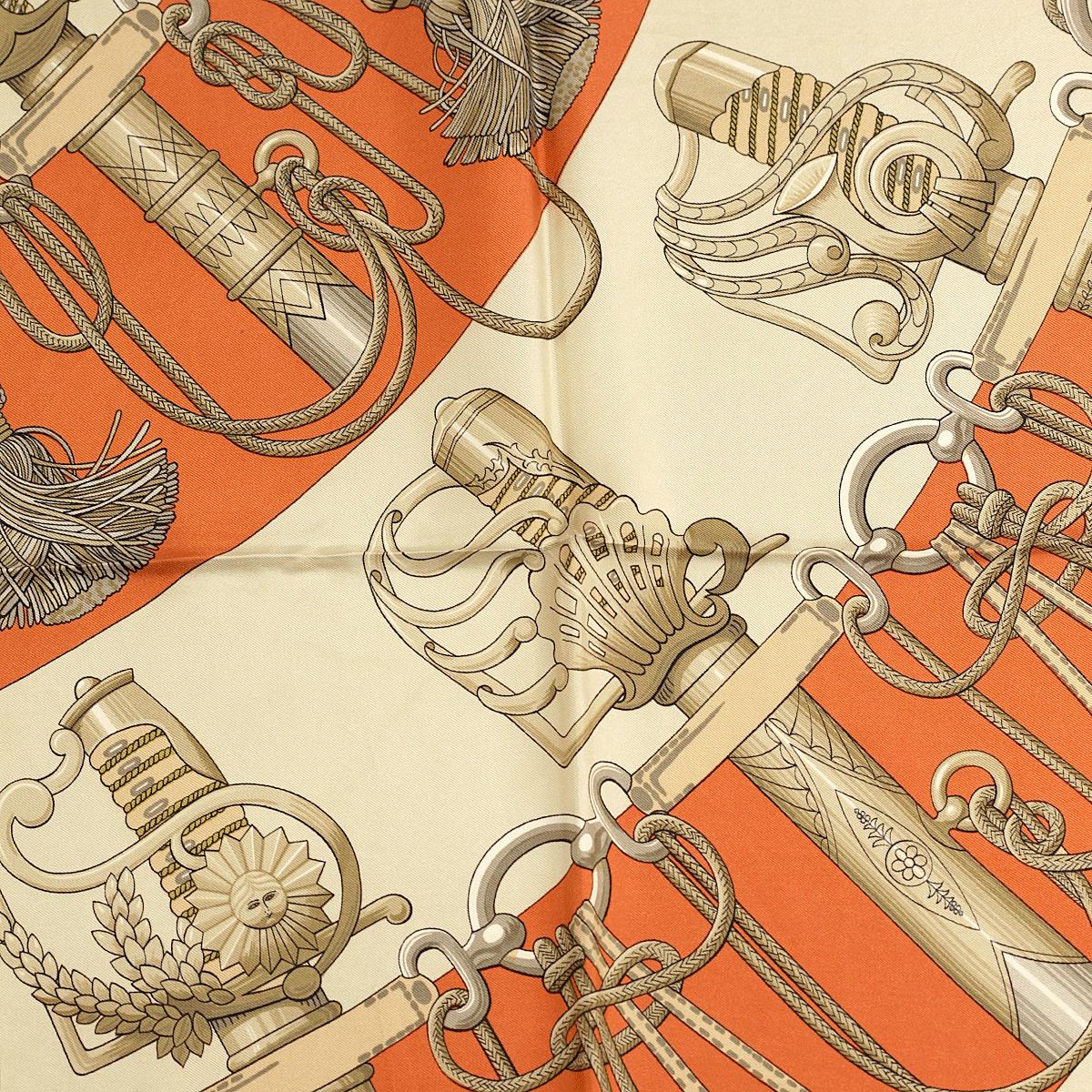 Hermes Scarf "Cliquetis" by Julia Abadie 90cm Silk