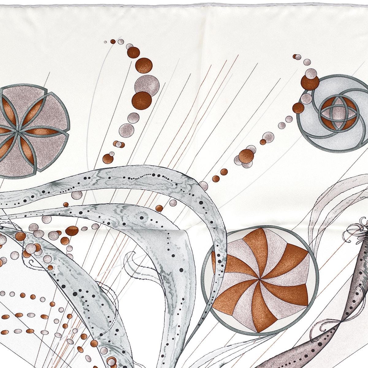 Hermes Scarf "Danse du Cosmos" by Zoè Pauwels 90cm Silk | Carre Foulard