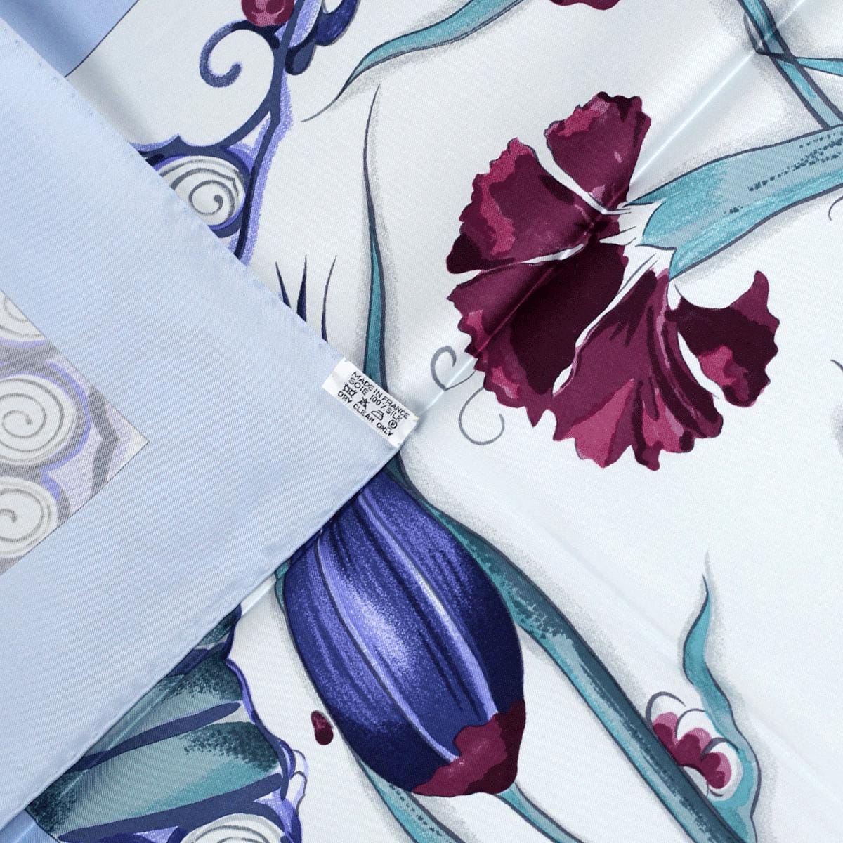Hermes Scarf "Ceramique Ottomane" by Laurence Bourthoumieux 90cm Silk | Carre Foulard